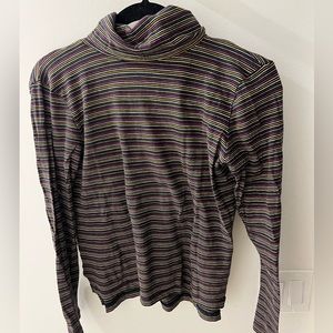 Madewell striped turtleneck